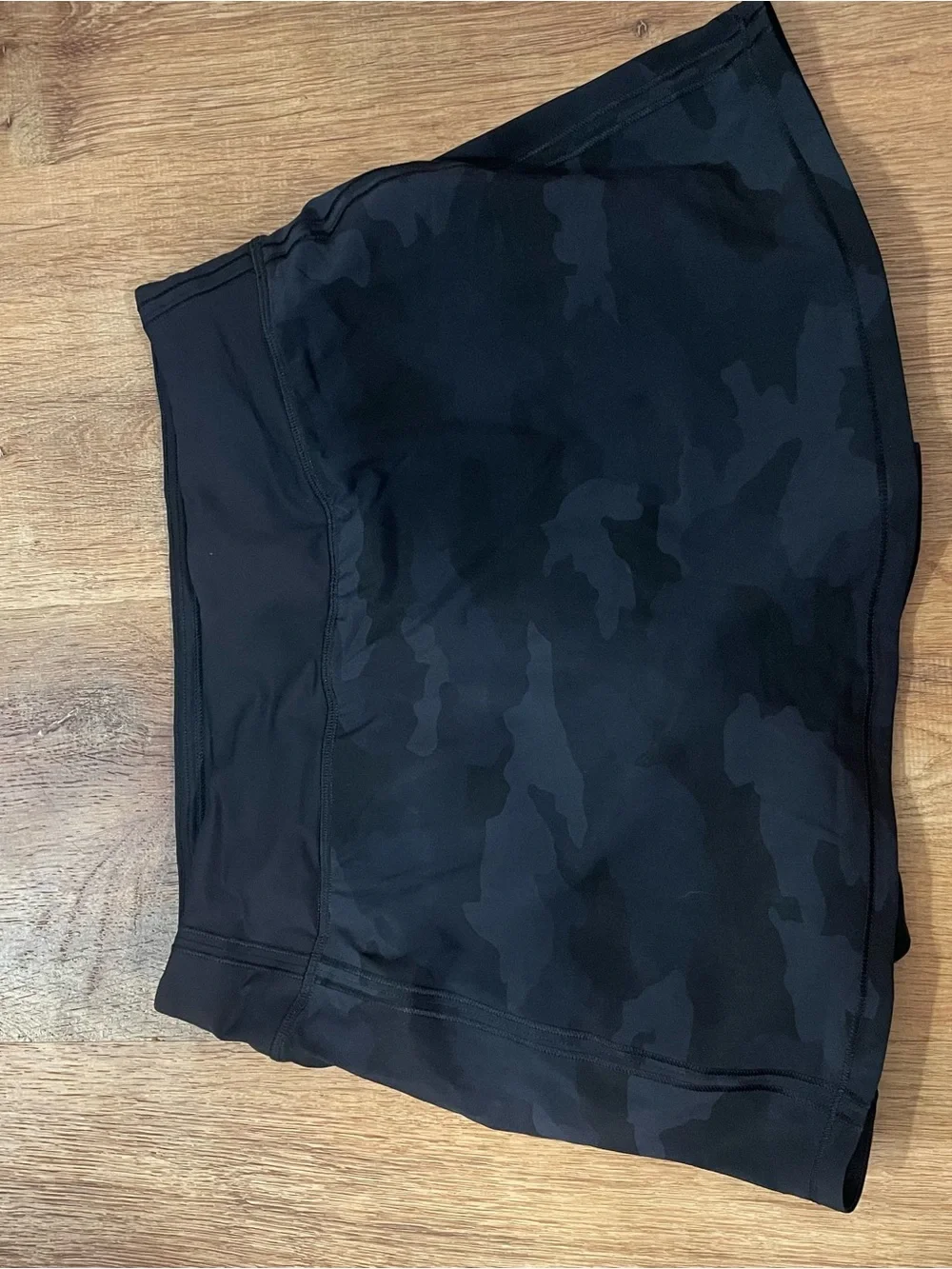 Lululemon Pace Rival Mid Rise Skirt *Tall Heritage 365 Camo Deep Coal Size 6